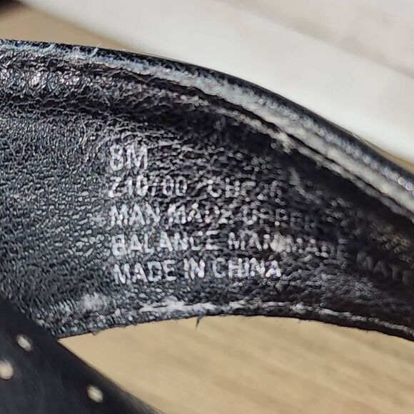 B.o.c. Cadore Womens Black Vegan Leather Flip Flop Sandals size 8 - Picture 5 of 7